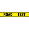 "ROAD TEST XL US Military Convoy Sign, Aluminum HIP 0.080, 50x8 inches"