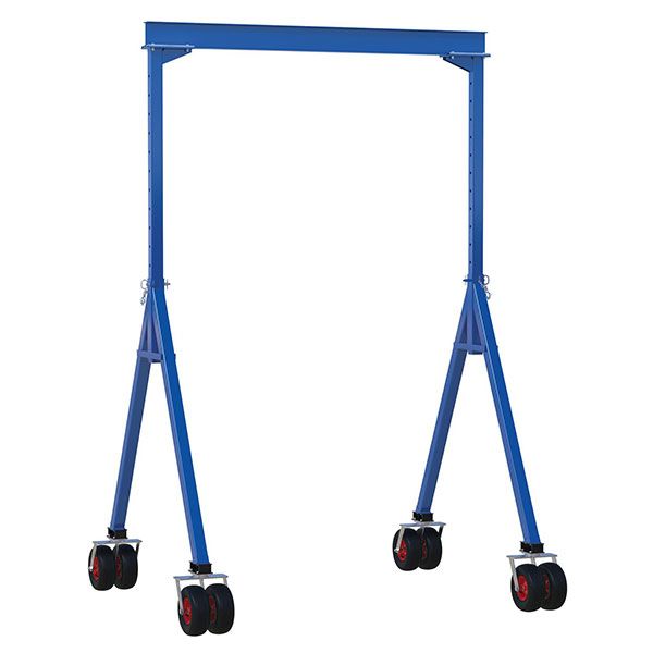 Picture of  Adjustable Steel Gantry Cranes with Pneumatic Casters