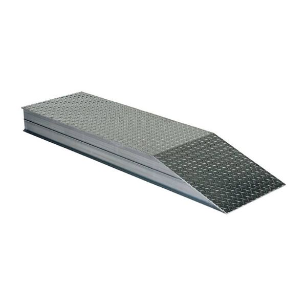 Aluminum HD Wheel Riser, 30K Cap., 108" L X 18" W X 7-7/8" H (Pair) - ATWR-18-8-108