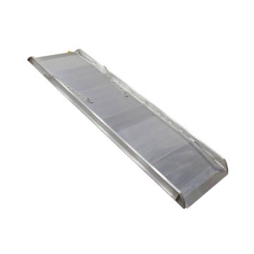 Aluminum van ramps or walk boards with hook type end with hook end type 28 inches wide. Aluminum Van Loading Ramps - 28 Inches Wide - Hook Style - AWR-28-H