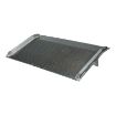 Aluminum Dock Board with Welded Curbs -10K Cap., 84" Wide - BTA-100084