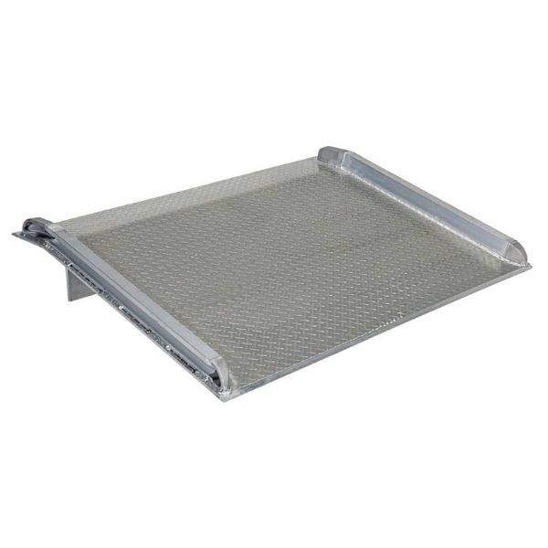 Aluminum Dock Board with Welded Curbs -12K Cap., 60" Wide - BTA-120060