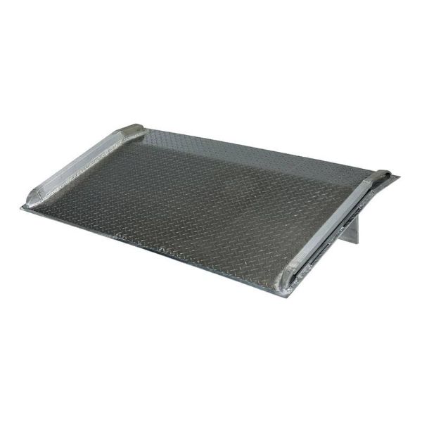 Aluminum Dock Board with Welded Curbs -12K Cap., 72" Wide - BTA-120072