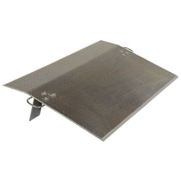 Aluminum Heavey Duty Dockplates 1/2" thick for pallet jack, dolly or hand truck use. Aluminum Economy Dockplates HD - 1/2" Thick - Series EH - EH
