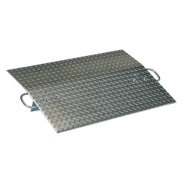 Aluminum Hand Truck Dock Plate 1/4" Thick - Series A - A