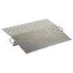 Aluminum Hand Truck Dock Plates, 5/16" Thick - Series AH - AH