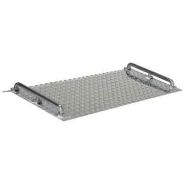 Mini Dockplates for scaling curbs or high door thresholds. Aluminum Mini Dockboard/Dockplates - Series AMD - AMD-ATPMD