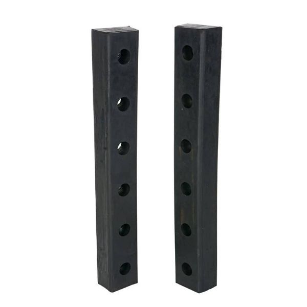 Hardened Molded Rubber Bumpers - DBE-BUMP