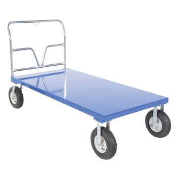 Steel Platform Trucks w Pneumatic Tires - PNU-TIRE-GRP Steel Platform Trucks w Pneumatic Tires - PNU-TIRE-GRP