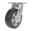 Mold On Rubber On Aluminum Casters - CST-VE-MRA