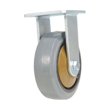 Rubber casters for industrial use. Rubber Casters - CST-KSM-MR