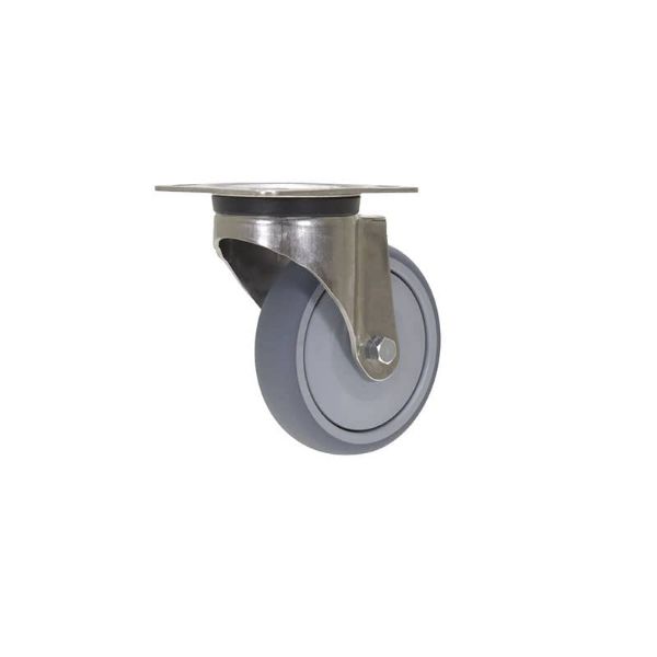 SS Thermoplastic Rubber-Elastomer Casters - CST-A-SS-TPE