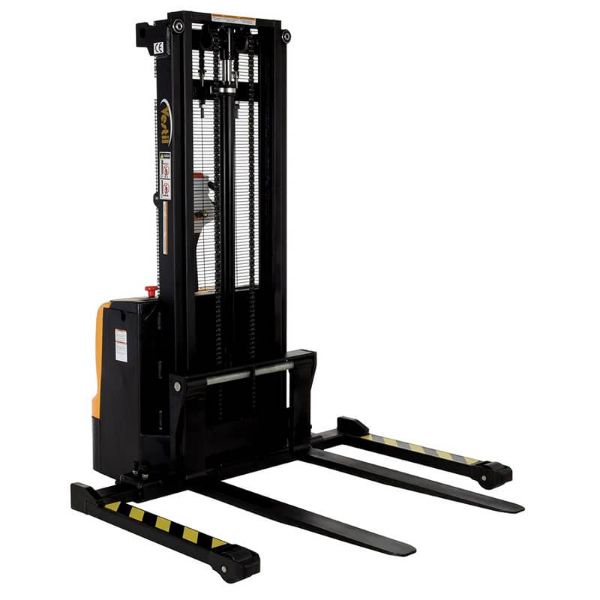 Double Mast Fully Powered Electric Stacker up to 118"H - S-101