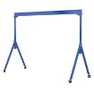 Steel Gantry Cranes, Adjustable w/ V-Groove Casters - AHS-VG