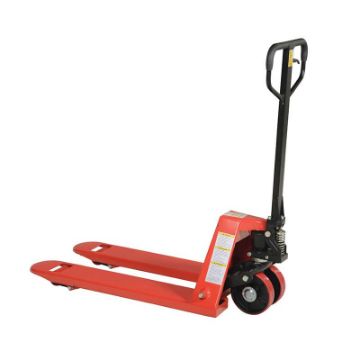 Steel Full Featured Pallet Truck 49-11/16 In. x 20 In. x 48-9/16 In. 5500 Lb. Capacity Red Steel Full Featured Pallet Truck 49-11/16 x 20 x 48-9/16 5500 Cap.  Red - PM5-2036