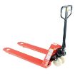 Steel Economic Pallet Truck with Nylon Wheel 61 x 27 x 48 5500 Cap.  Red - PM5-2748-N