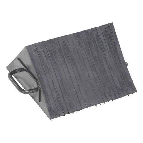 Laminated Rubber Wheel Chocks with Grips 7.5" height - LWC-14M