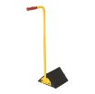 Rubber wheel chock with Ergonomic handle  10X10X5.5 - LWC-14M-ERGO