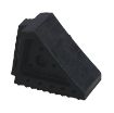 Molded Rubber Wheel chock with Molded Handle 6" H - RWC-5