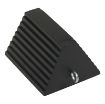 Molded Rubber Wheel Chock with Eye-Bolt - RWC-8