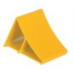 Yellow Aluminum Wheel Chock - EALUM-YEL