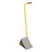 Extruded Aluminum Chock with ergonomic handle. - EALUM-7-H
