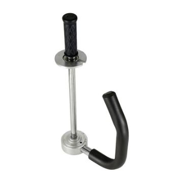 Steel Ergonomic Hand Held Stretch Wrapper Black Hand Held Shrink Wrap Dispenser - SW-HAND-BG