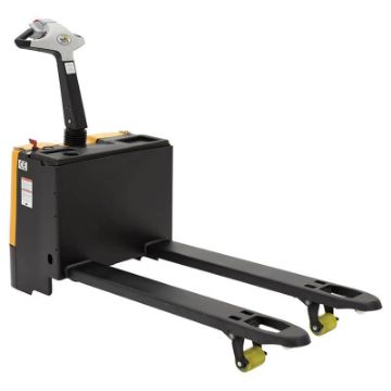Steel Fully Powered Electric Pallet Truck 25 In. x 48 In. 3,300 Lb. Capacity Black Electric Pallet Truck with 3300 lb Capacity - 25X47 Forks - EPT-2547-30