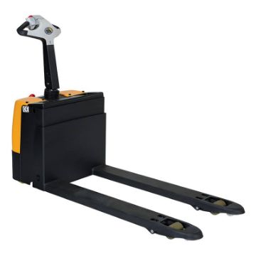 Steel Fully Powered Electric Pallet Truck with Lead Acid Batteries 25 In. x 47 In. 3000 Lb. Capacity Black Economy Electric Pallet Truck with 3000 lb Capacity - 25X47 Forks - EPT-2547-30-E
