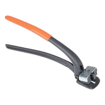 Steel Strapping Cutter 3/8 In. to 1-1/4 In. Black Steel Strapping Band Cutter - Cuts bands  0.375 To 1.25" - PKG-C-125