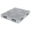 Gray Plastic Pallet 4,400 Lb 48 X 40 - PLPR-4840