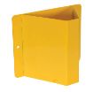 Steel Truck Mounted Wheel Chock Holder, Yellow - TMCH-RWC-8