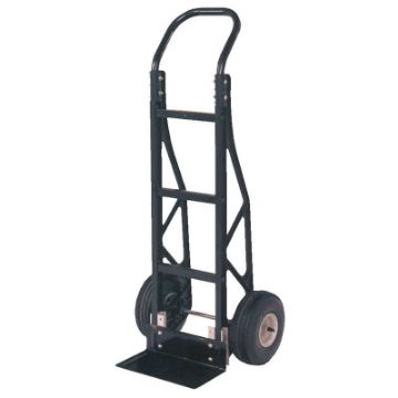 Fiber/Nylon Hand Truck 18 In. x 21 In. x 48 In. 500 Lb. Capacity Black Fiber/Nylon Hand Truck 18 X 21 X 48 - FNHT-500