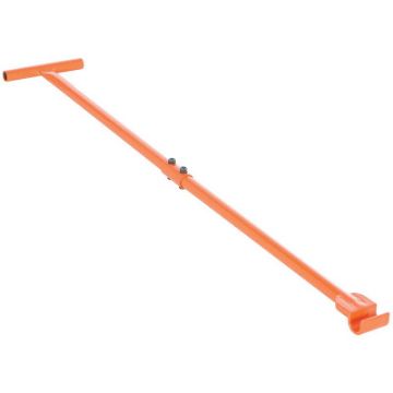 Steel Machine Roller Steering Bar Handle 48 In. Length For Use with VHMS-2 Orange Handle To Use W/Vhms-2 50.6 In - VHMH-48-1
