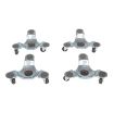 Leg Dolly 4pk 300 Lb Capacity 12 X 10-3/4 - LEG-D-12-4PK
