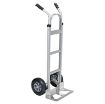 2 Handle Alum Hand Truck Hard Rubber - DHHT-500A-HR
