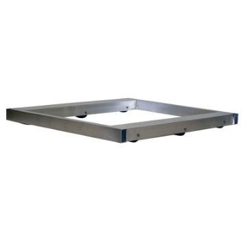 Aluminum Pallet Dolly 40 In. x 42 In. 4000 Lb. Capacity Silver Aluminum Pallet Dolly No-Tilt 4k 42 X 42 Model: DOL-4242-6NT - DOL-4242-6NT