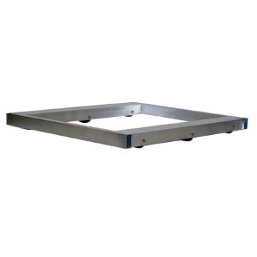 Aluminum Pallet Dolly 40 In. x 48 In. 4000 Lb. Capacity Silver Aluminum Pallet Dolly No-Tilt 4k 42 X 48 Model: DOL-4248-6NT - DOL-4248-6NT