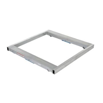 Aluminum Pallet Dolly 48 In. x 48 In. 6000 Lb. Capacity Silver Aluminum Pallet Dolly No-Tilt 6k 48 X 48 Model: DOL-4848-8NT - DOL-4848-8NT