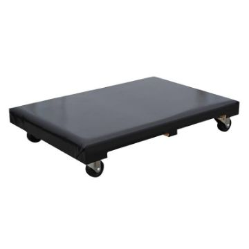 Hardwood Dolly Vinyl Cover 24 In. x 36 In. 900 Lb. Capacity Black Hardwood Dolly Vin Covered 0.9k 24 X 37 - FDOL-2436-9