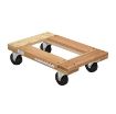 Hardwood Dolly Open Deck 1.2k Lb 16 X 24 - HDOF-1624-12-NM