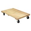Hardwood Dolly-Solid Deck 1.2k Lb 24x36 - HDOS-2436-12-NM