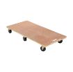 Hardwood Dolly-Solid Deck 1.2k Lb 24x48 - HDOS-2448-6SW