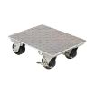 Aluminum Plate Dolly 1.2k Lb Cap 14x18 - Part# VPLDO/A-1418 - VPLDO/A-1418