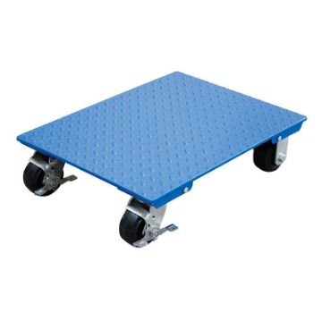Steel Plate Dolly 24 In. x 30 In. 1,200 Lb. Capacity Blue Steel Plate Dolly W/ 1.2k Lb Cap 24 X 30 - Part# VPLDO/S-2430 - VPLDO/S-2430