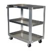 Alum Service Cart W/ Three 22X36 Shelves - SCA3-2236 - SCA3-2236