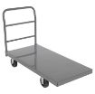Vestil Steel Smooth Deck Platform Truck 24 In. x 48 In. 2000 Lb. Capacity Black  - ECSPT-2448