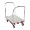 Alum Treadplate Platform Trk 24X36 Dbl Hdl - ATP-C-2436-2HDL