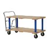 Double Deck Hardwood Platform Cart 27X54 - VHPT/D-2754