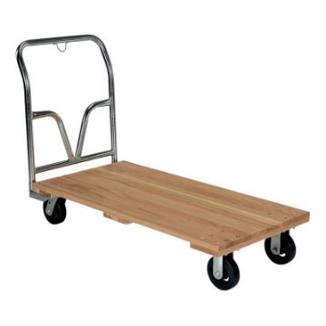 Hardwood Platform Truck 24 In x 48 In 1,600 Lb. Capacity Tan Hardwood Platform Truck 1.6K Lb 24W X 48L - VHPT-2448